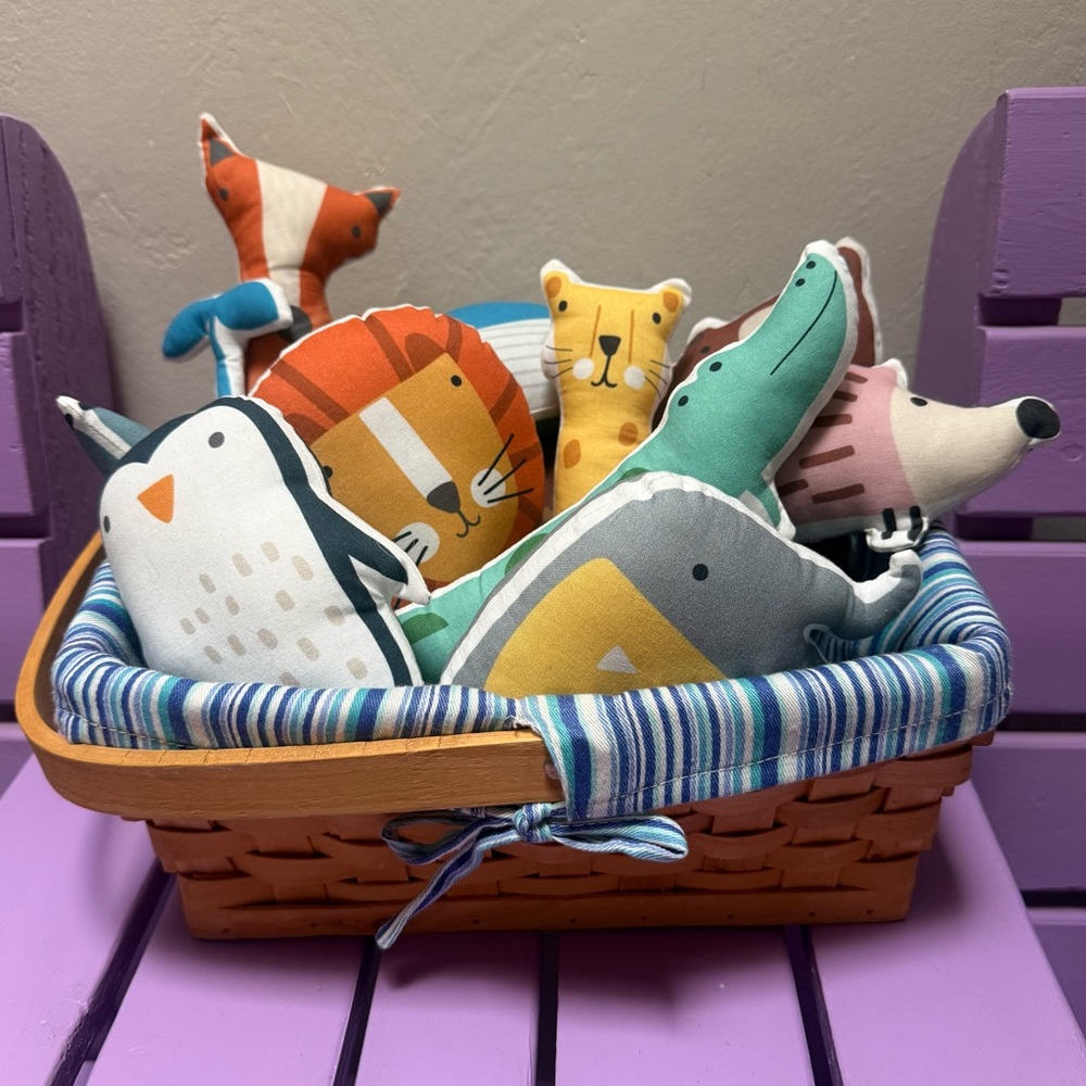 New Handmade Animal Plush Toy Set